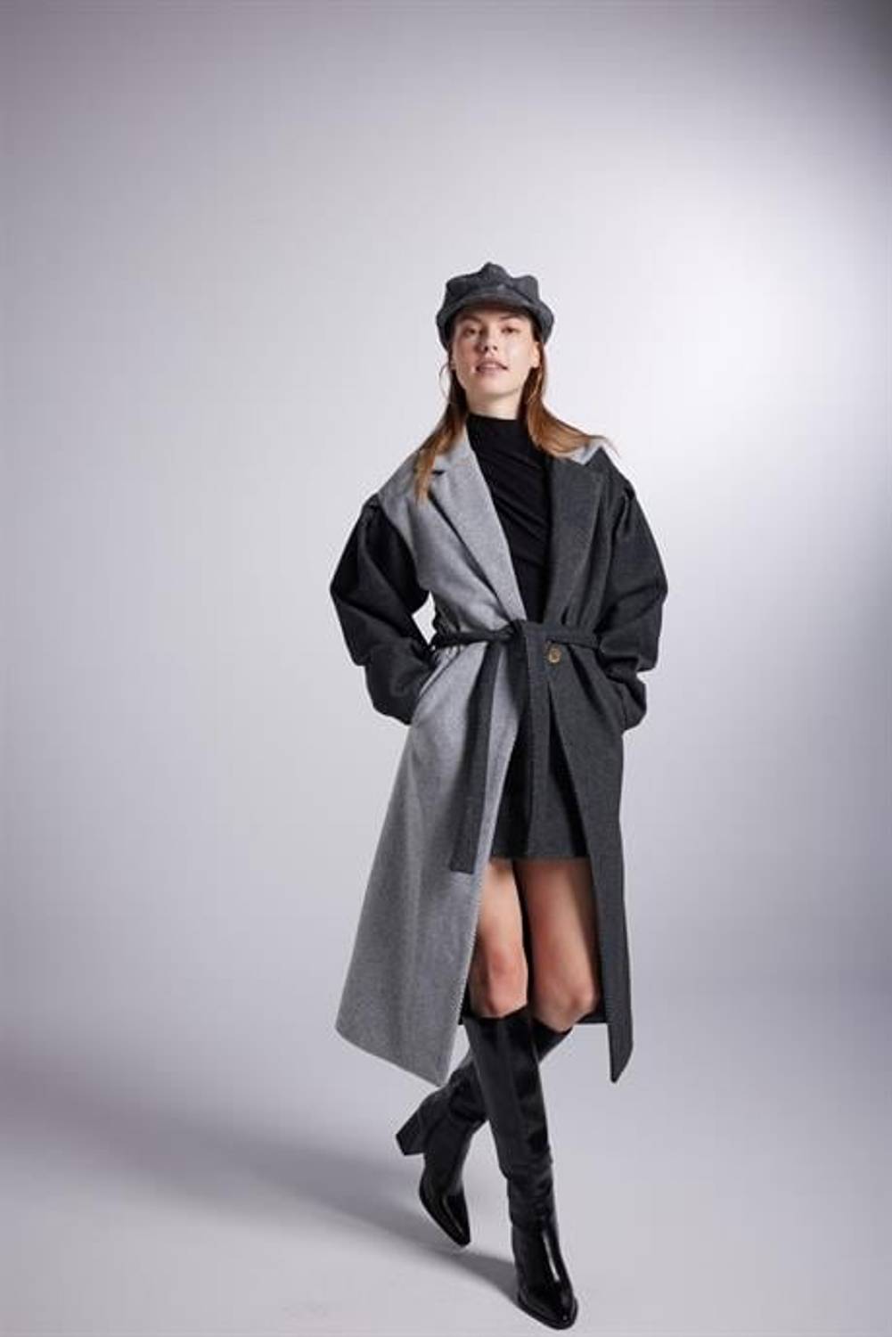 Mira Coat Gray