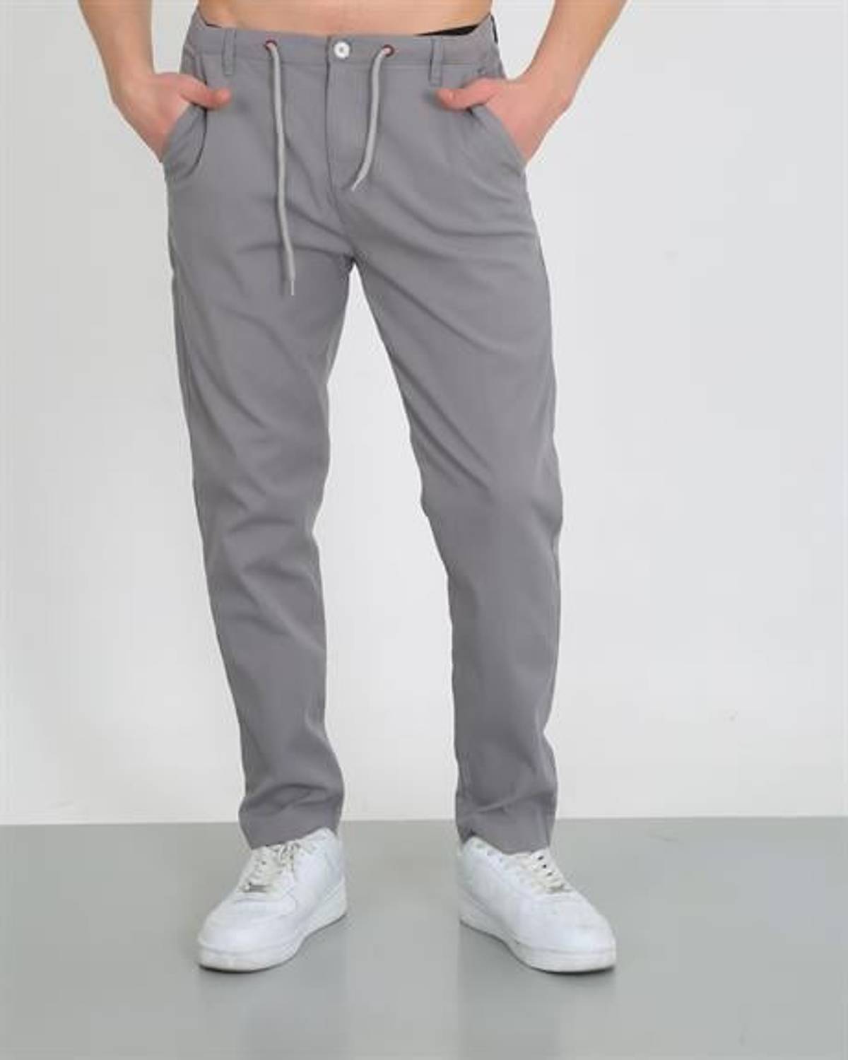 Markano Men's Crespo Ice Grey Trousers - Available in Sizes 30 to 38