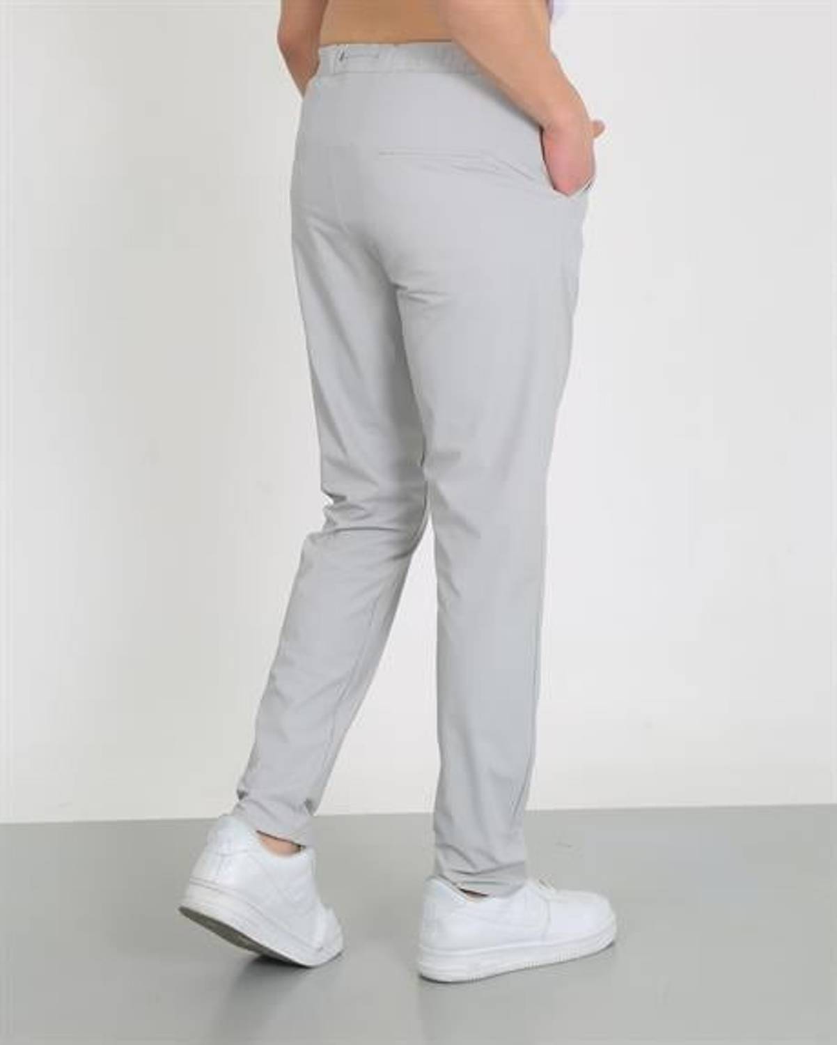 بنطلون ماركانو للرجال كريسبي بلون الحجر المتاح بمقاسات متعددة