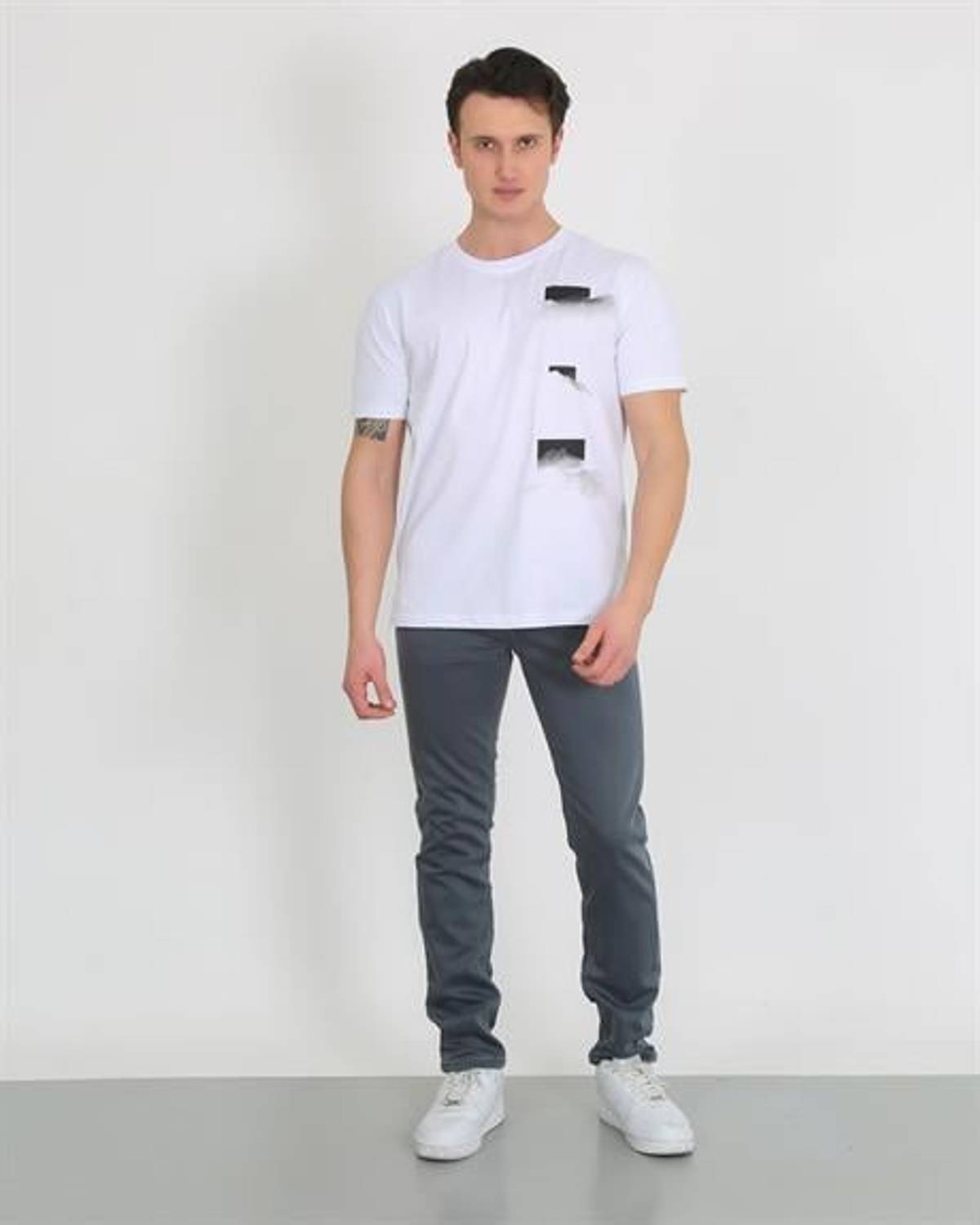 Markano Men's Jamaica Fit Trousers in Anthracite with Various Sizes Available