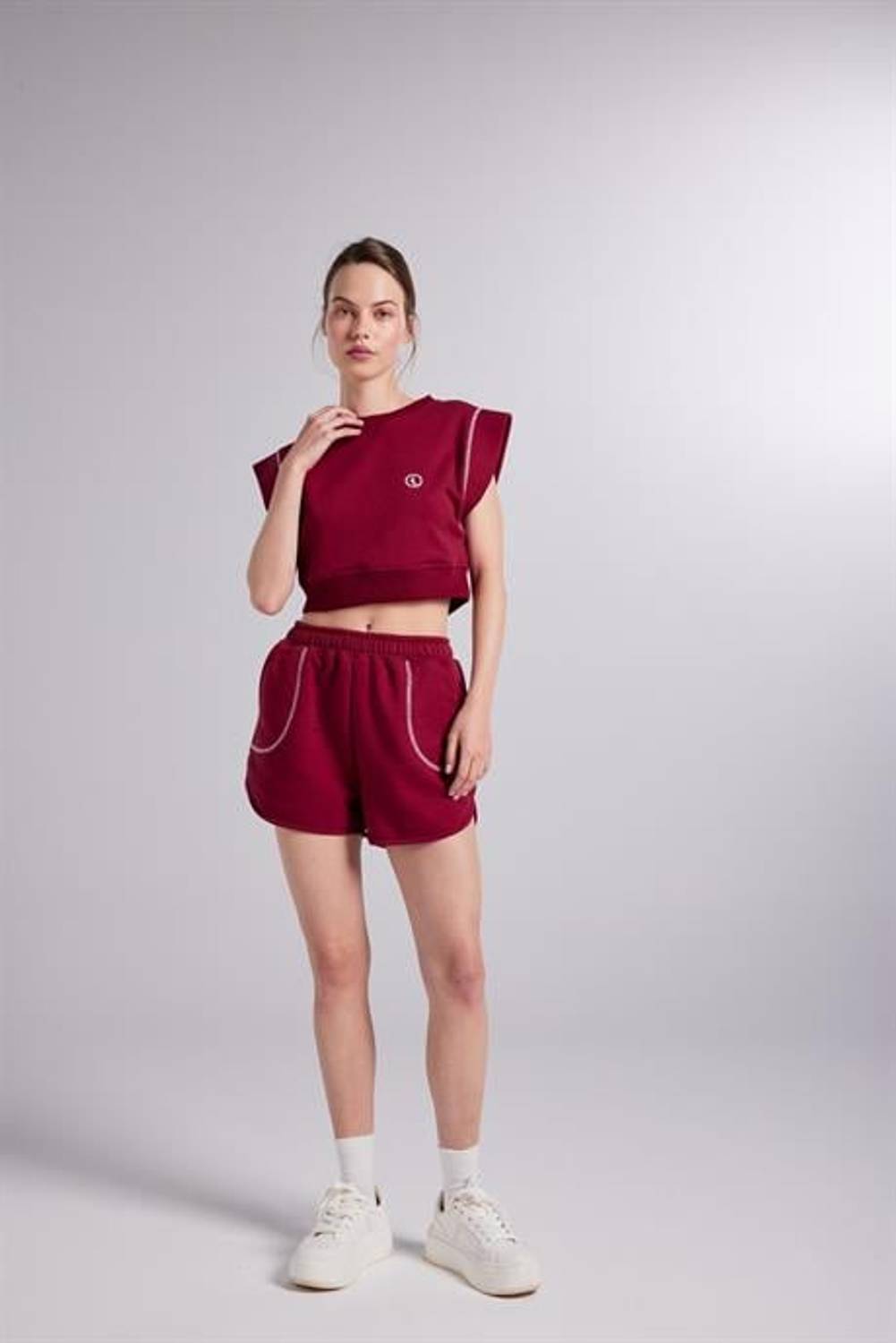 Шорты Markano Rhode бордового цвета, размеры S, XS, M, L, идеальны для стильного летнего образа