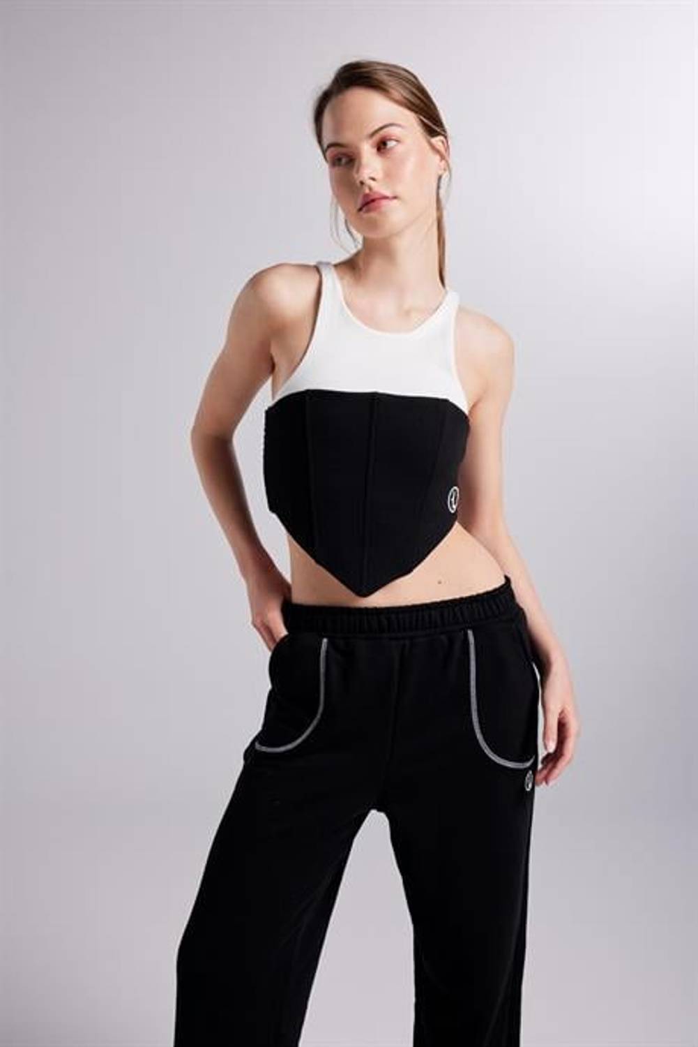 Бюстье Markano Rhode черное, доступно в размерах S, XS, M, L