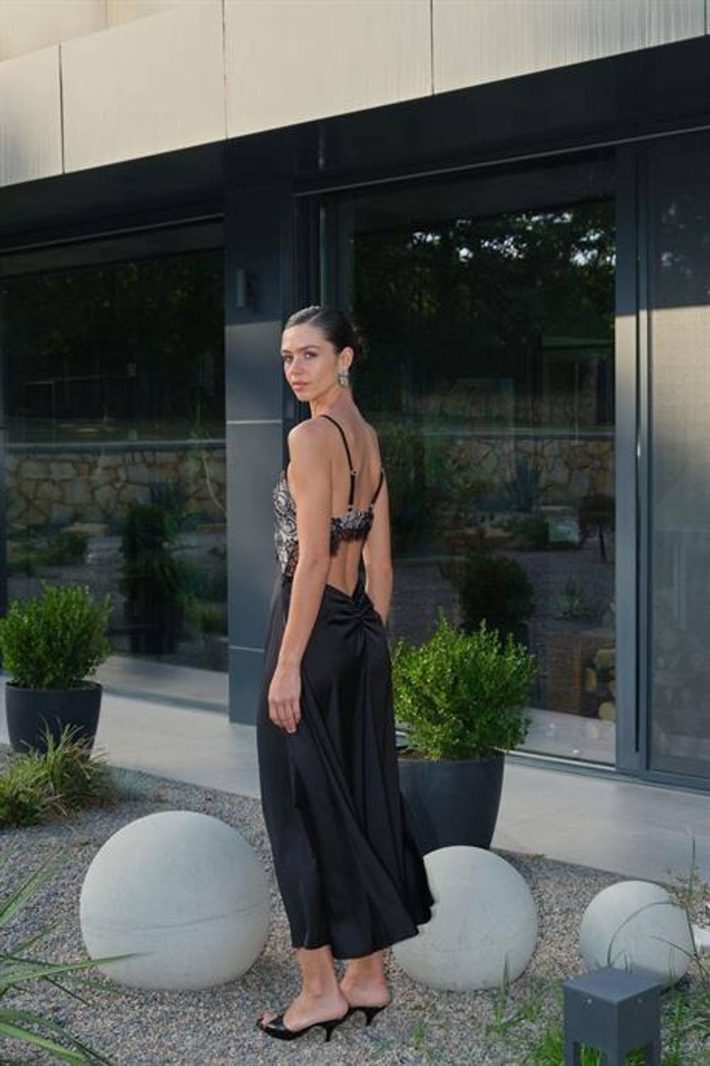 Markano Thalia Elbise Siyah