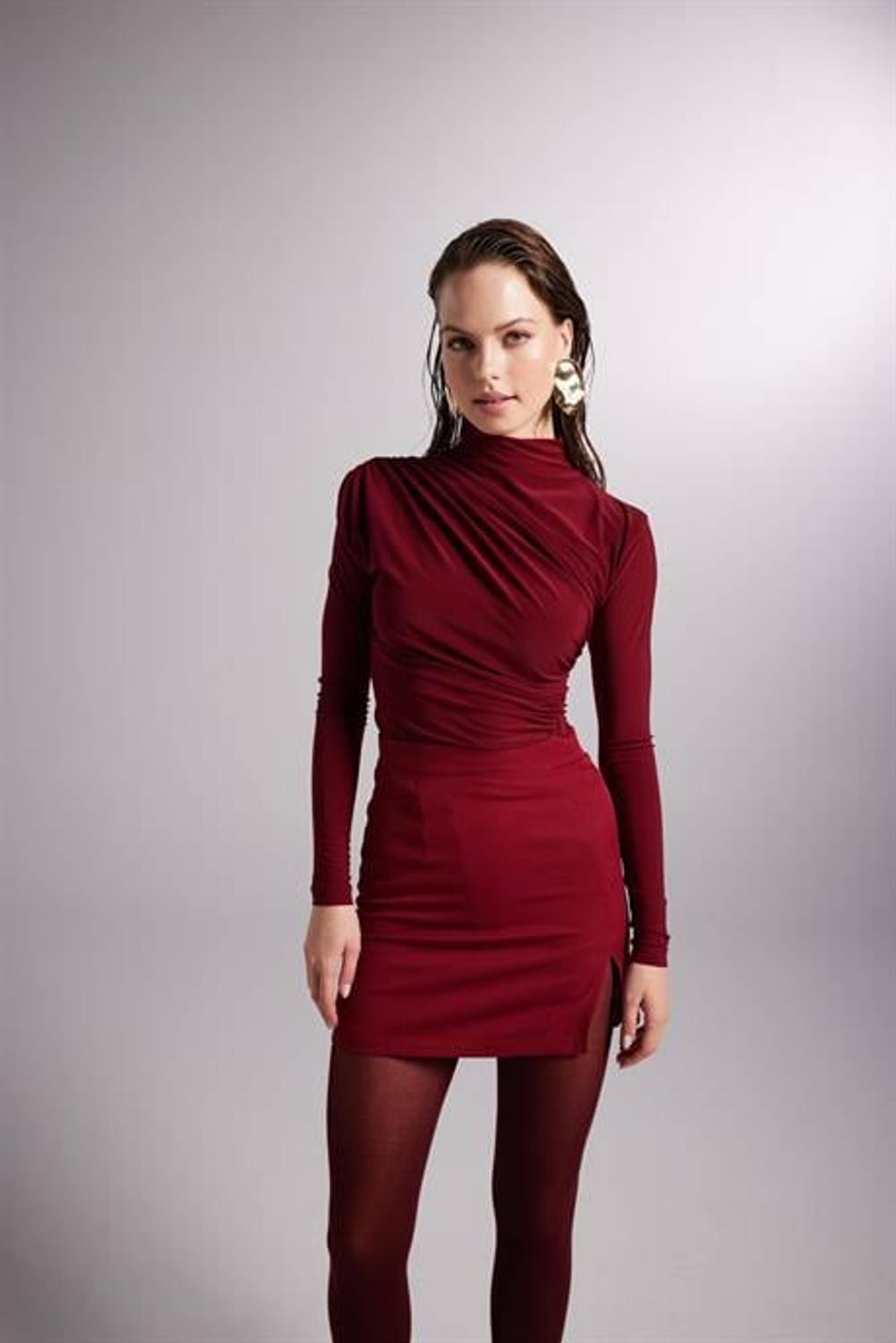 Markano Fables Bluz Bordo