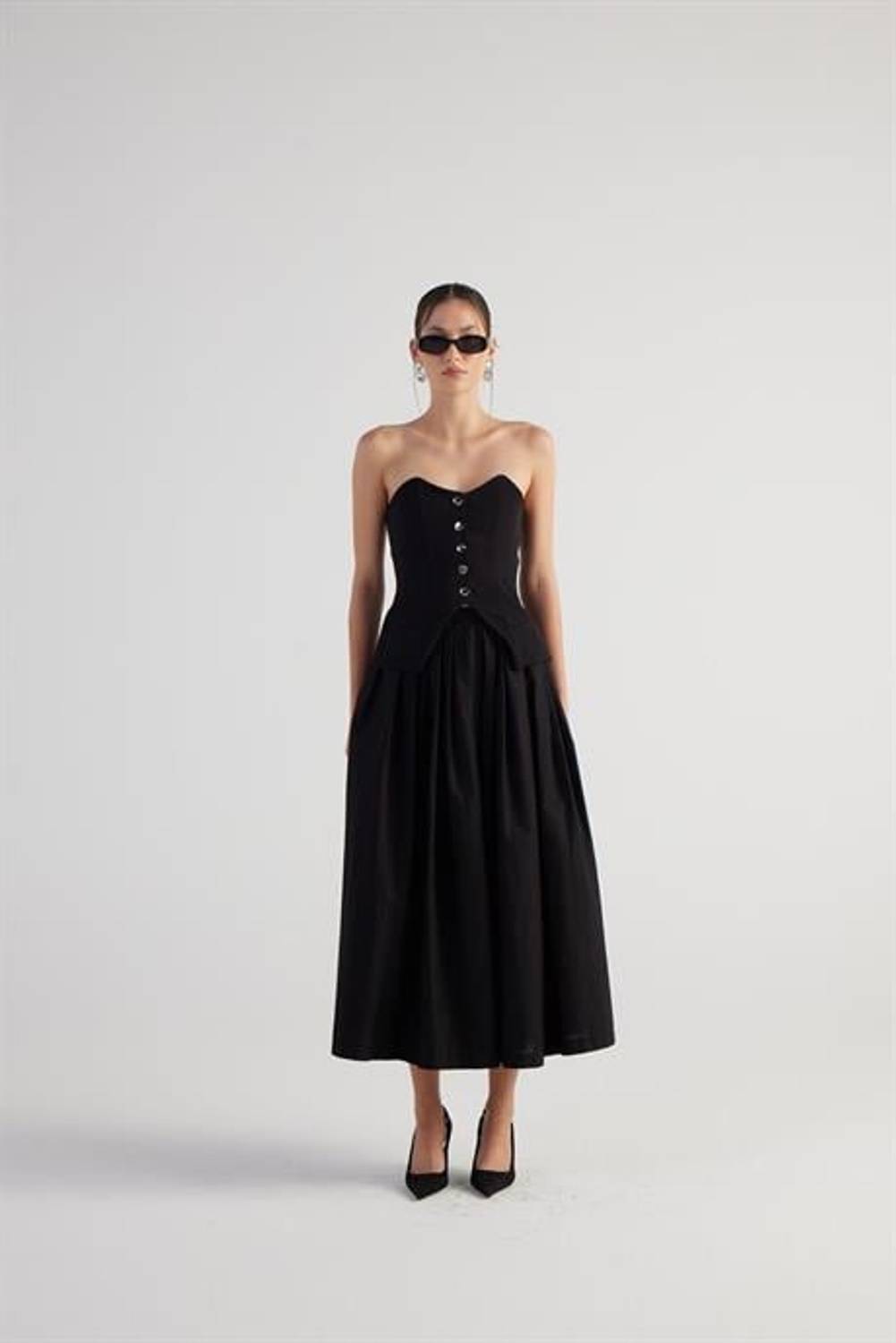 Markano Olivia Etek Siyah