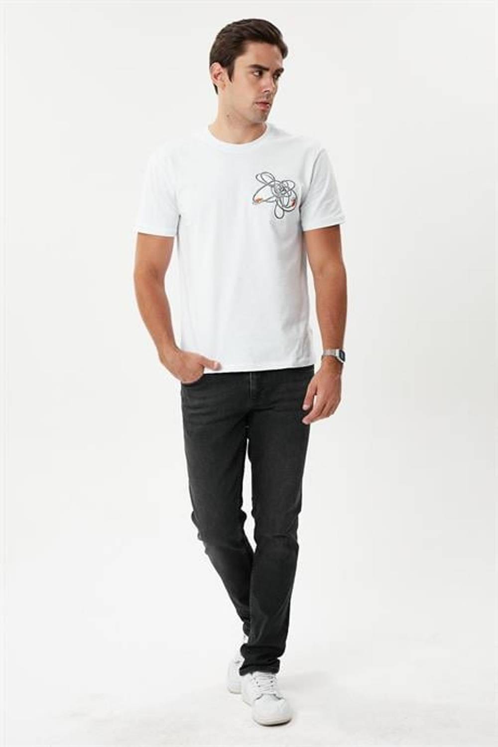 Markano Men's Panama Black Pants - 98% Cotton, 2% Elastane, Various Sizes Available