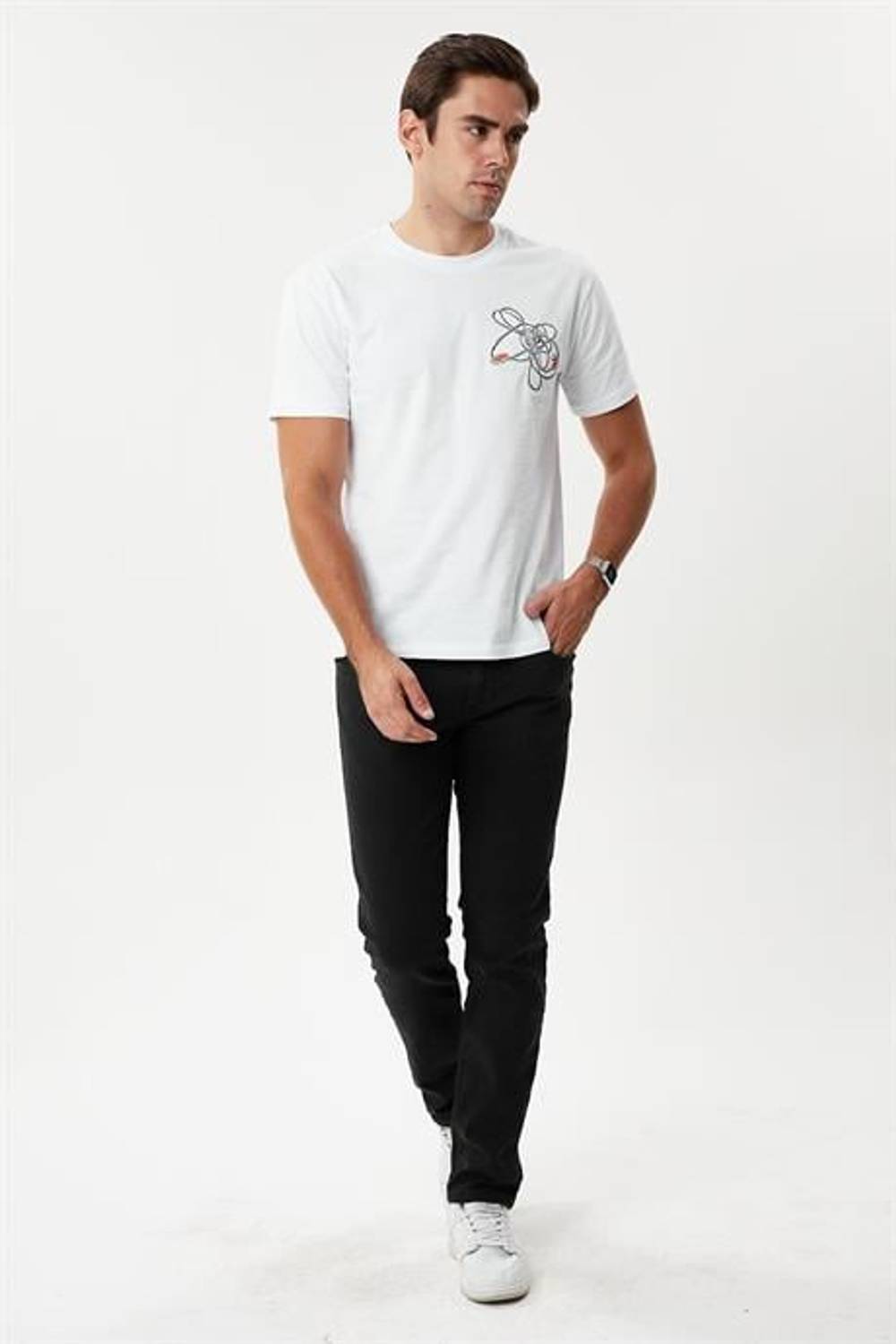 Markano Erkek    Pantolon Panama  Black