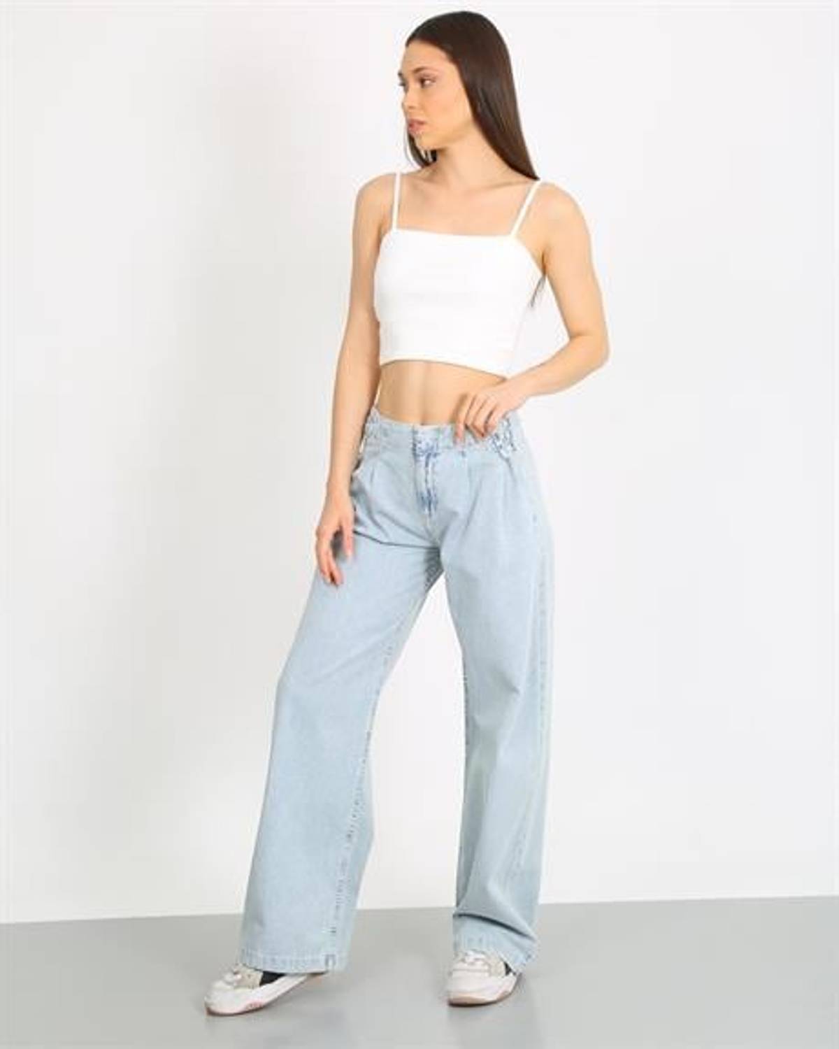 Markano Kadın Pantolon Light Blue