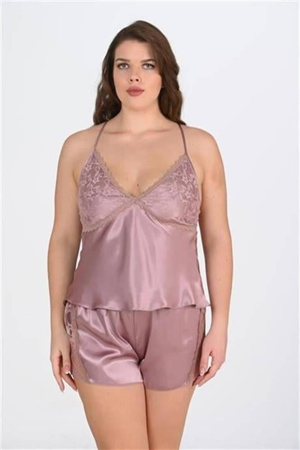 Купальний комплект Markano для великих розмірів, 100% поліестер, без шкідливих речовин, м'який колір візон