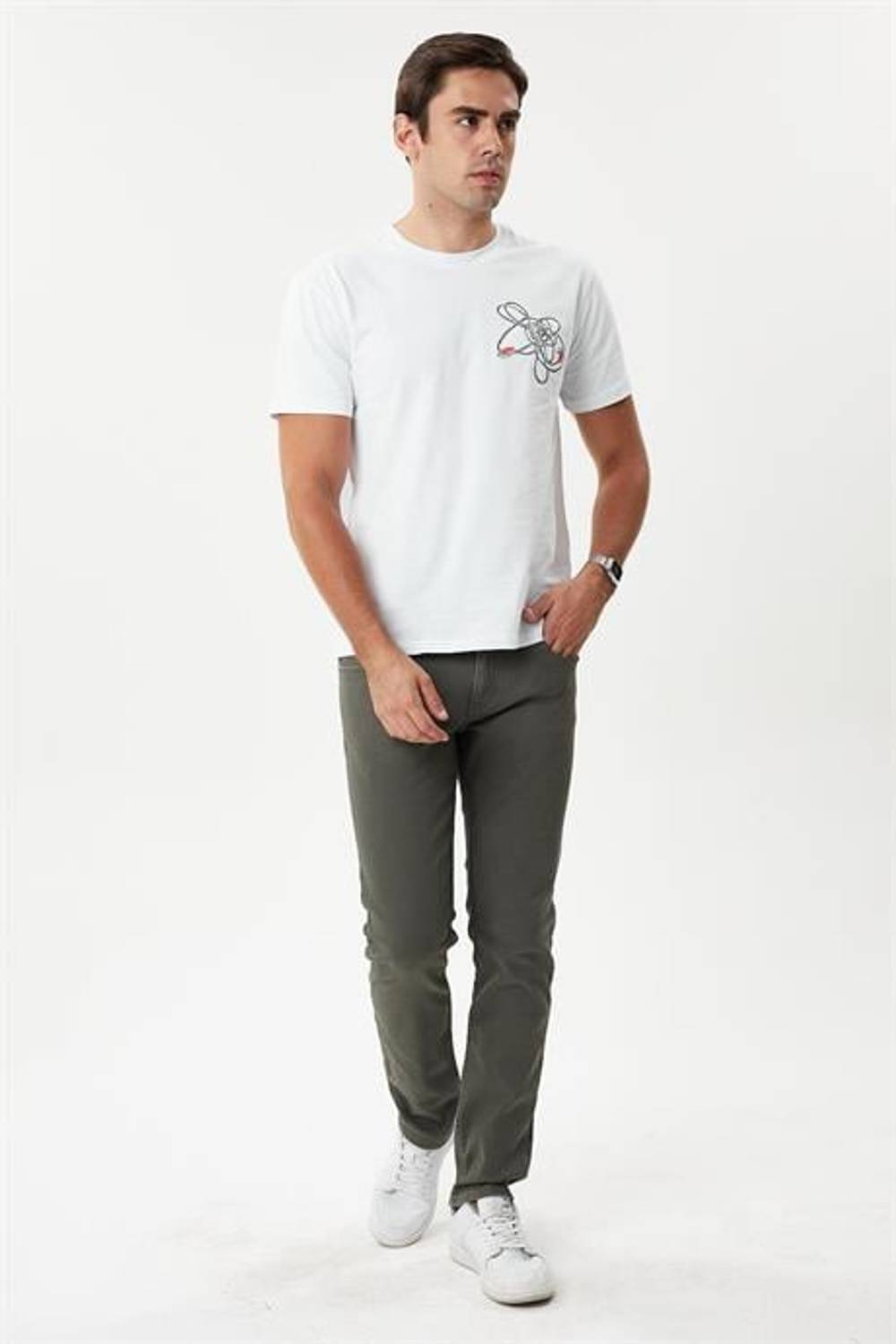 Markano Erkek Pantolon Panama Green