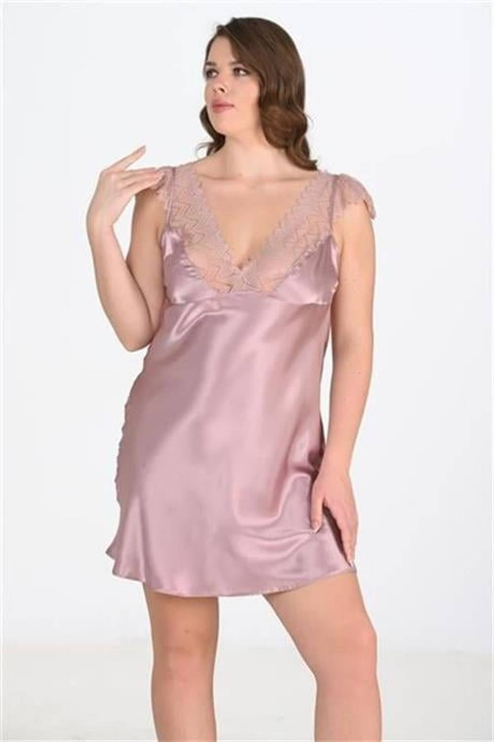 Сукня Markano великого розміру кольору вістон із 100% поліестеру, без канцерогенних матеріалів, сертифікат Azo Frei