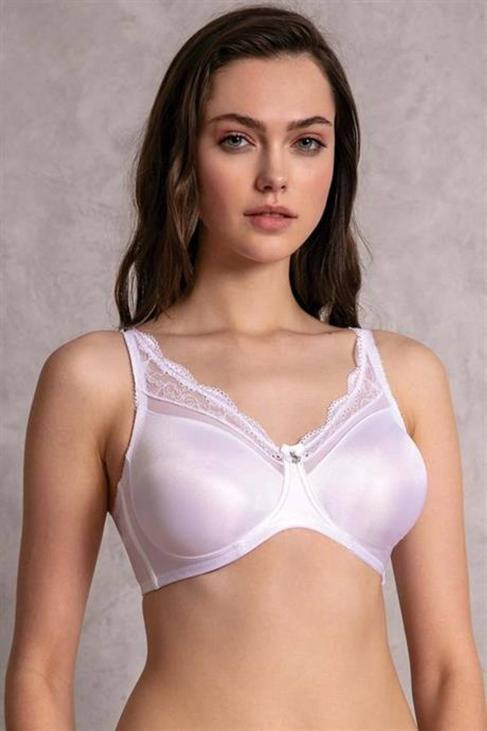 Markano Kadın Balenli Desteksiz Dolgusuz Toparlayıcı Dantelli Küçültücü Sütyen (3712)