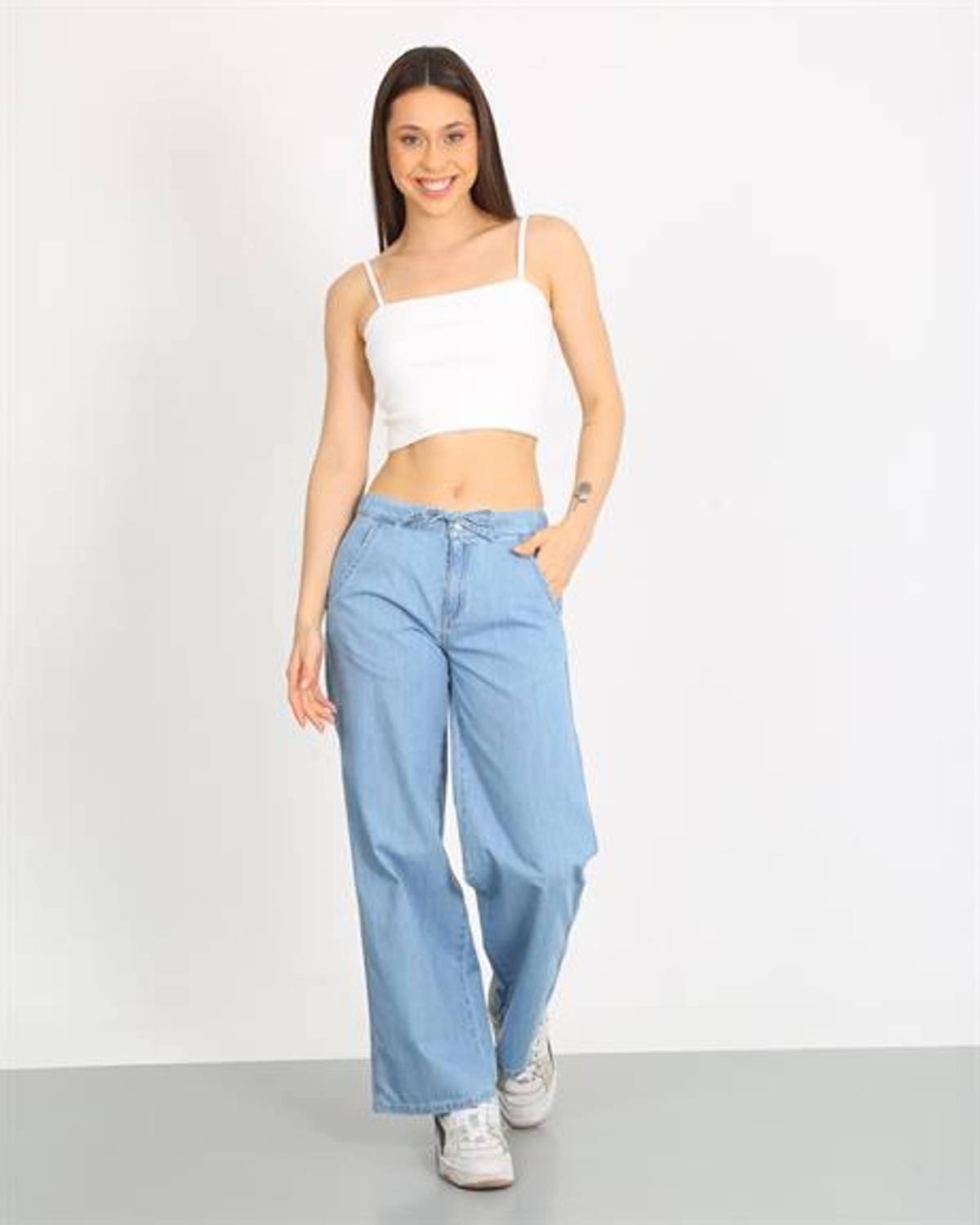 Markano Kadın Pantolon Light Blue