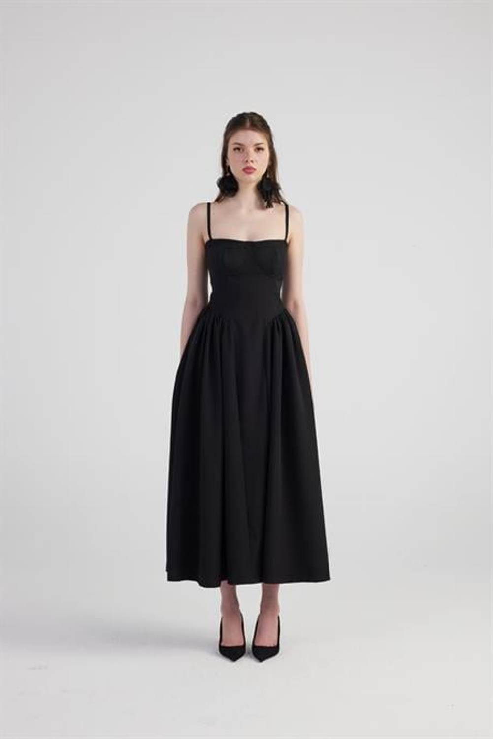 Markano Bridged Elbise Siyah