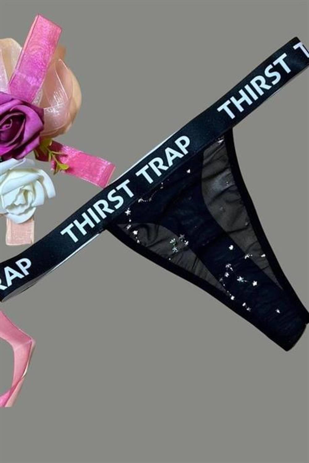 Markano  Yazılı String Tanga