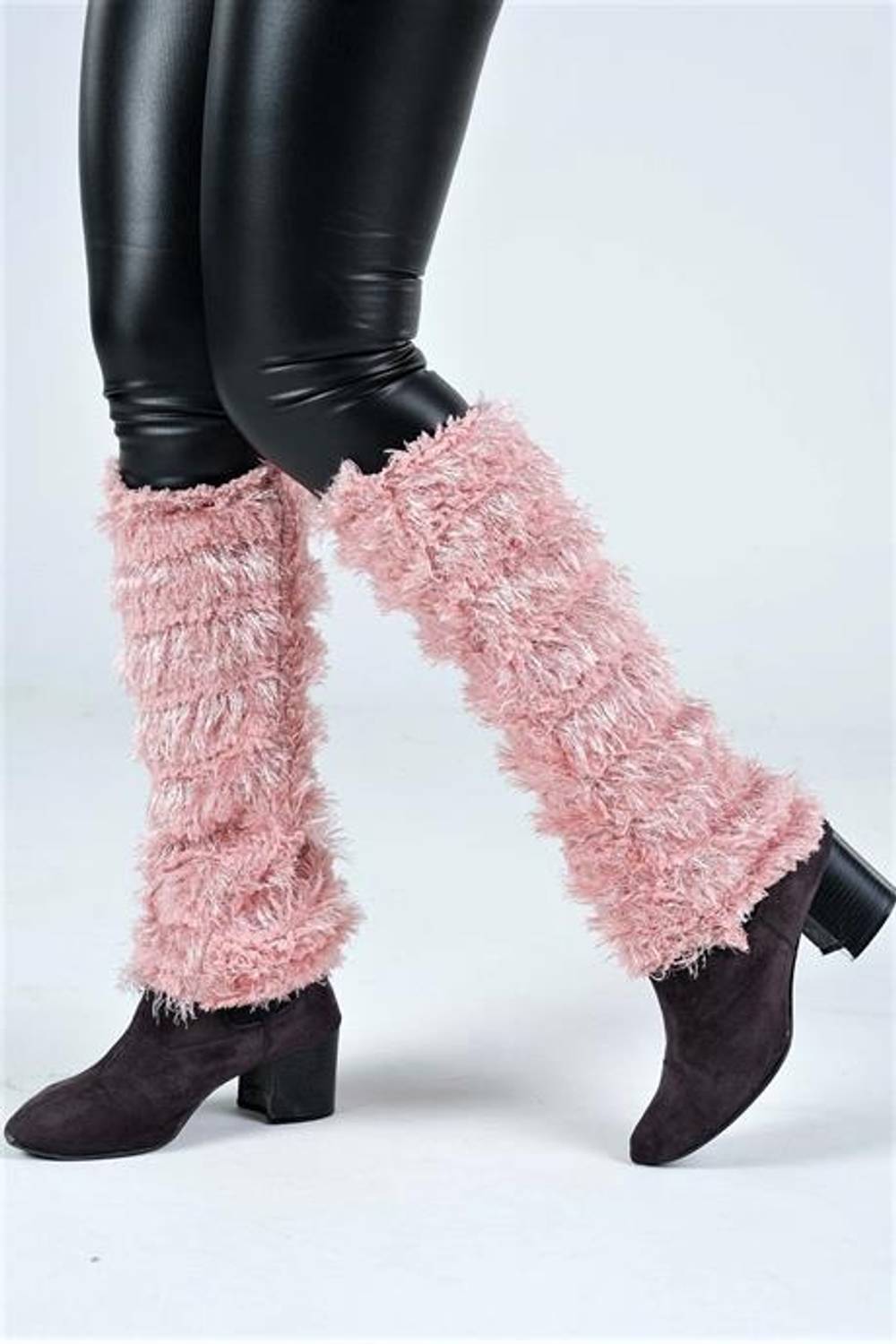 Markano Pink Tasseled Knitwear Leggings