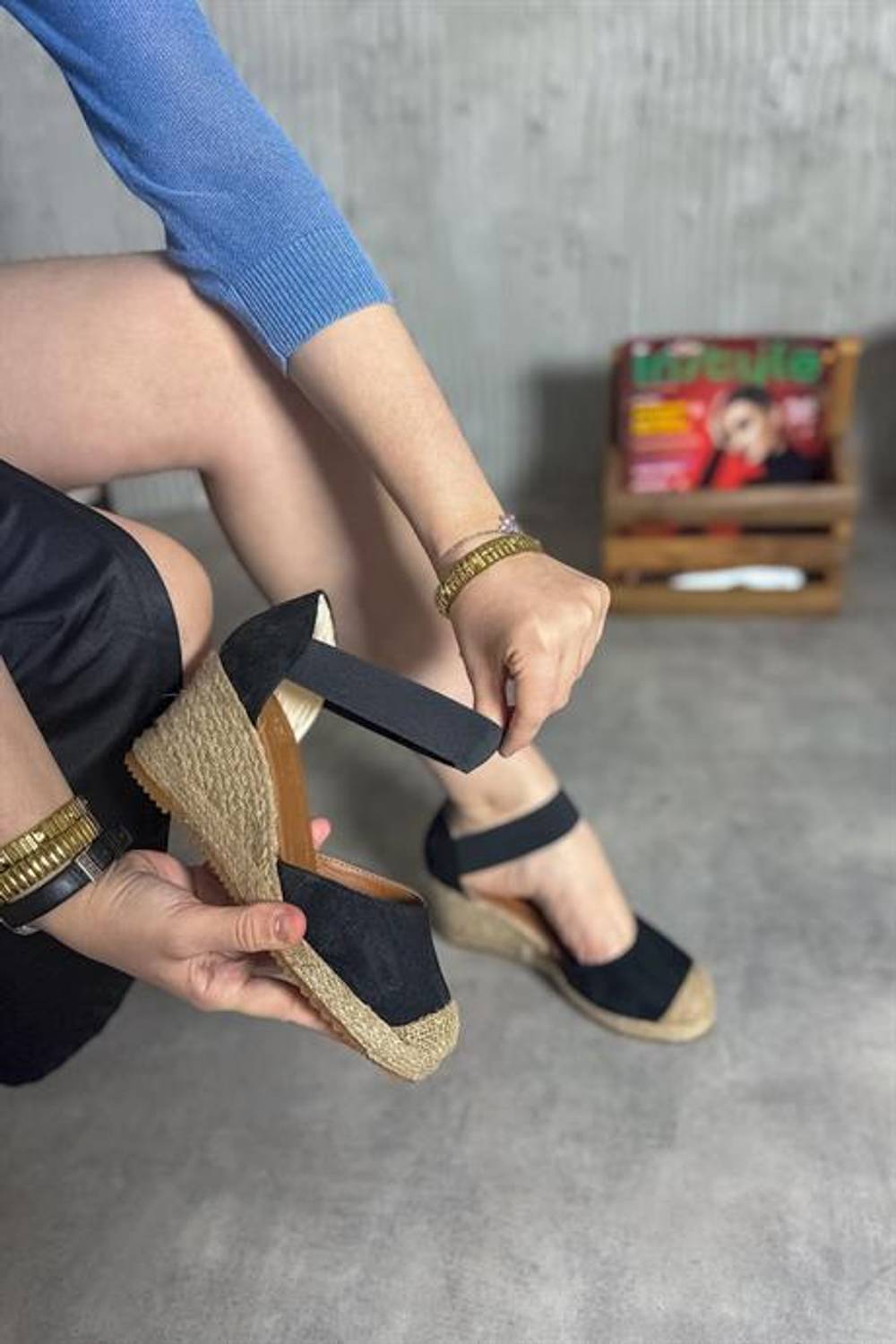 Женские сандали Markano Hesi с черной платформой и утолщенным каблуком, размеры 36-40