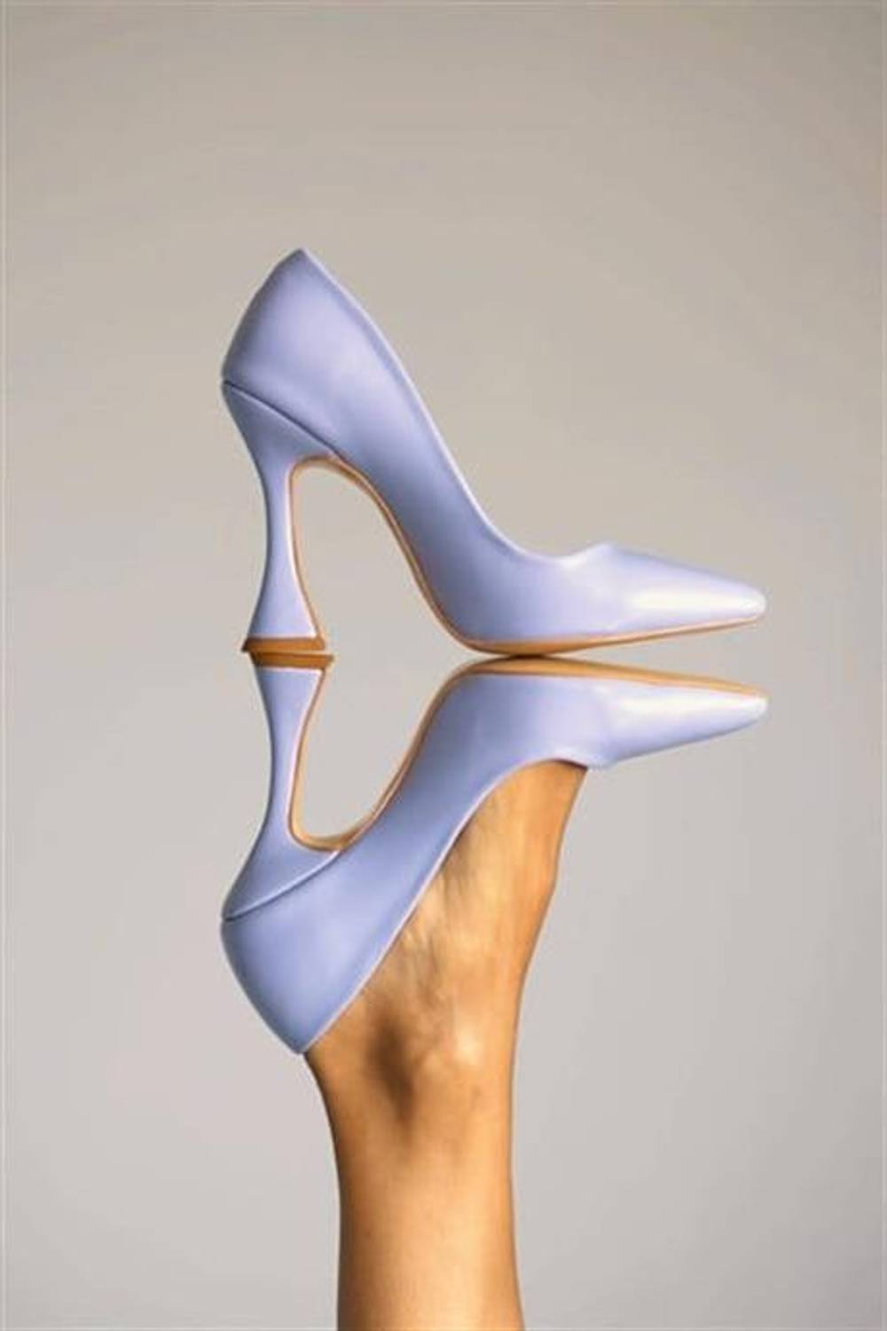 Markano Benz Mavi Kadın Topuklu Ayakkabı