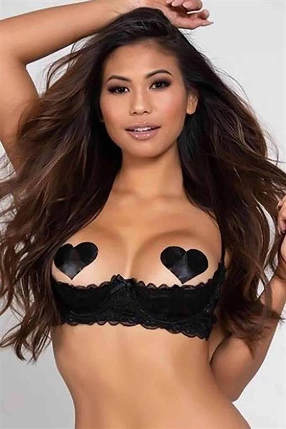 Markano  Siyah Kalpli Harness Göğüs Ucu Kapatıcı