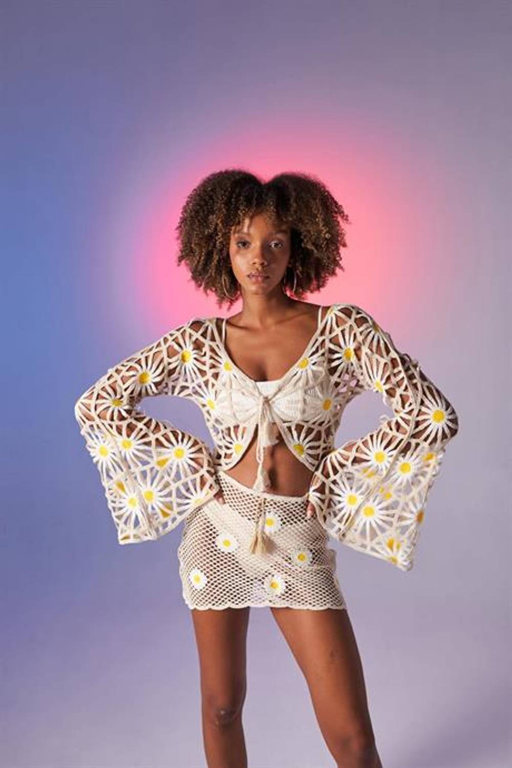 Doll Triko Takım Bej