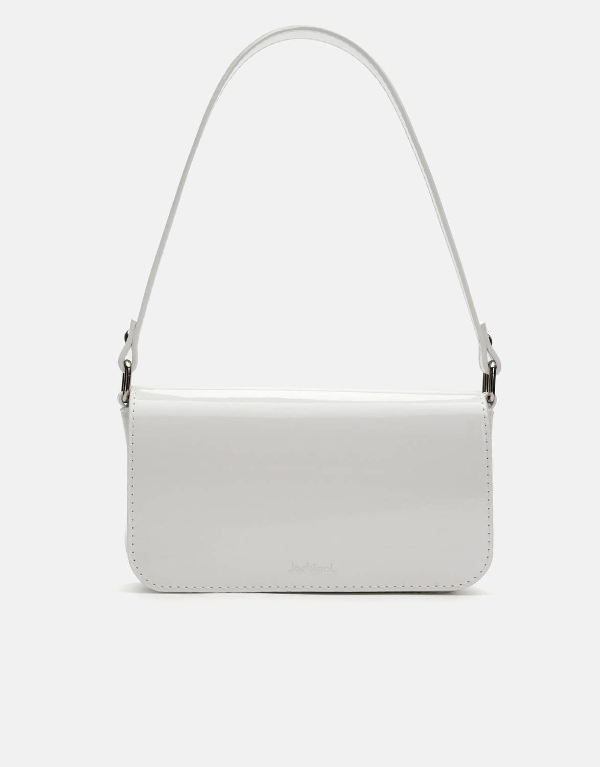 Ruby Rugan Baget Çanta - Beyaz