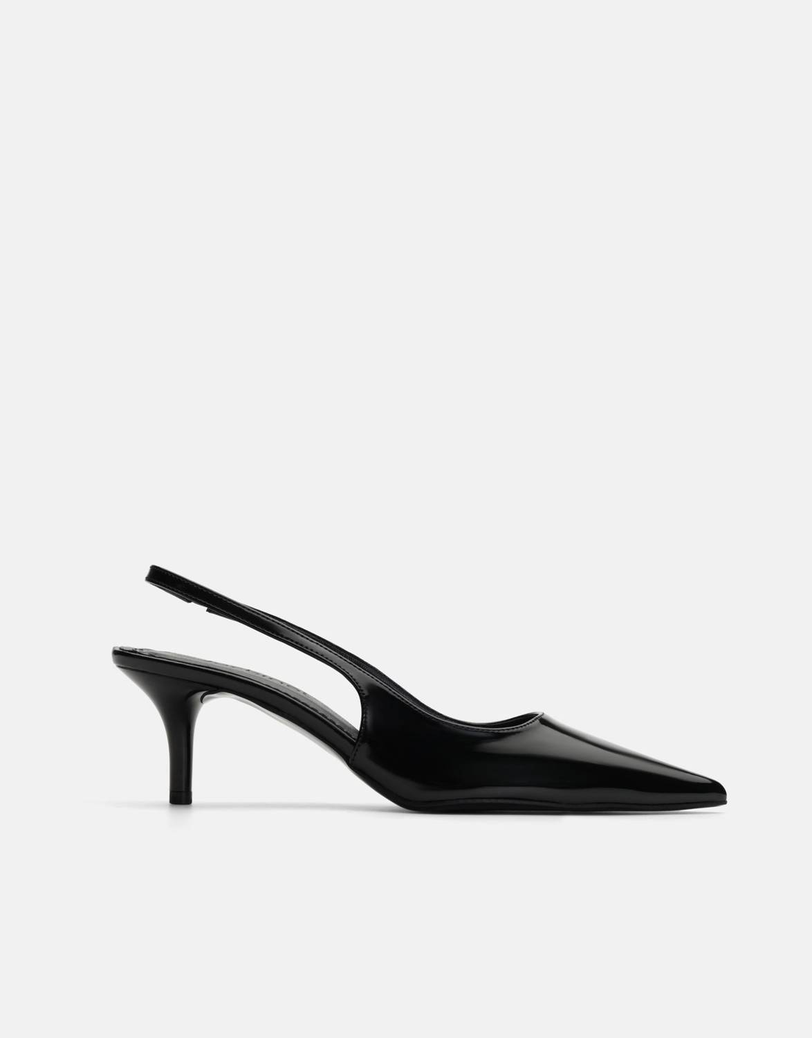 Agata Rugan Klasik İnce Topuklu Ayakkabı - Siyah