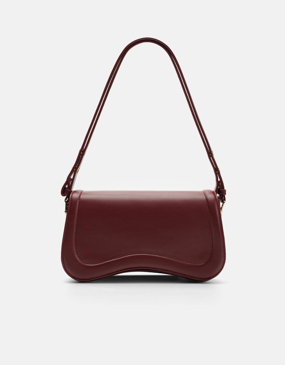 Nobis Düz Baget Kadın Çanta - Bordo