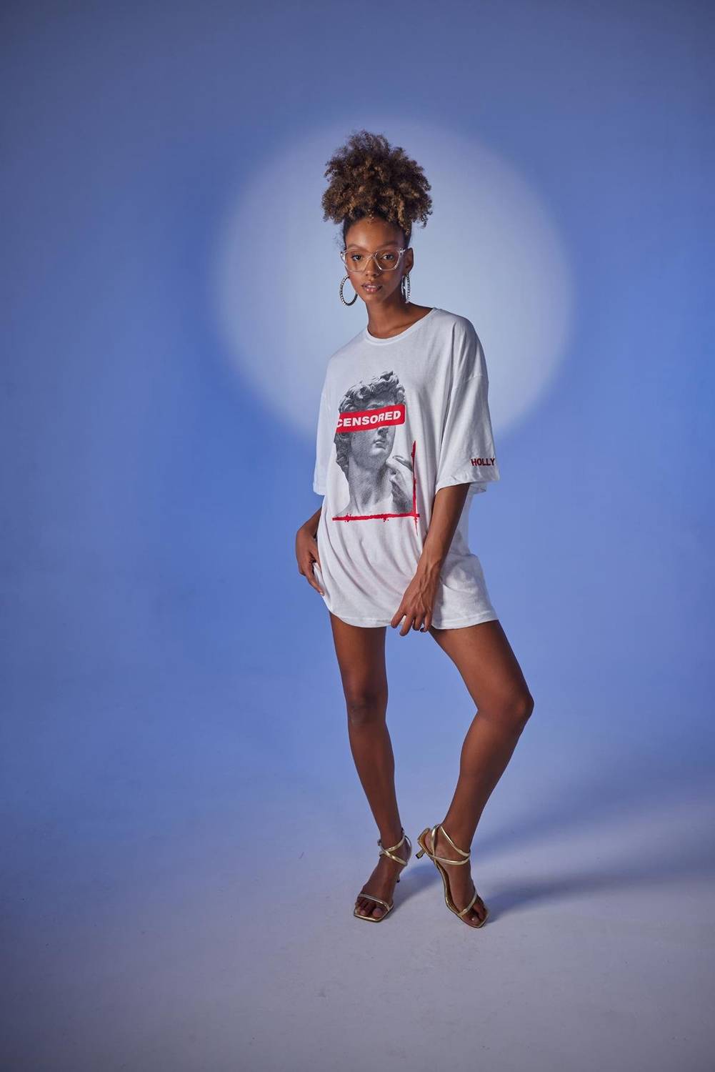 Censored T-Shirt Beyaz