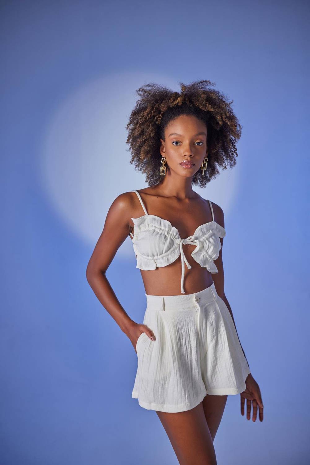 Playa Bustier White