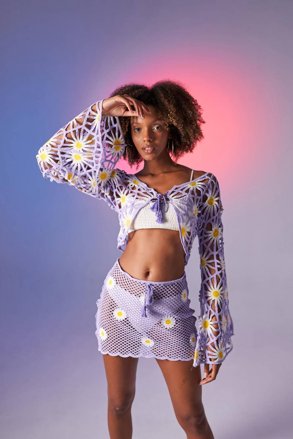 Doll Triko Takım Lila