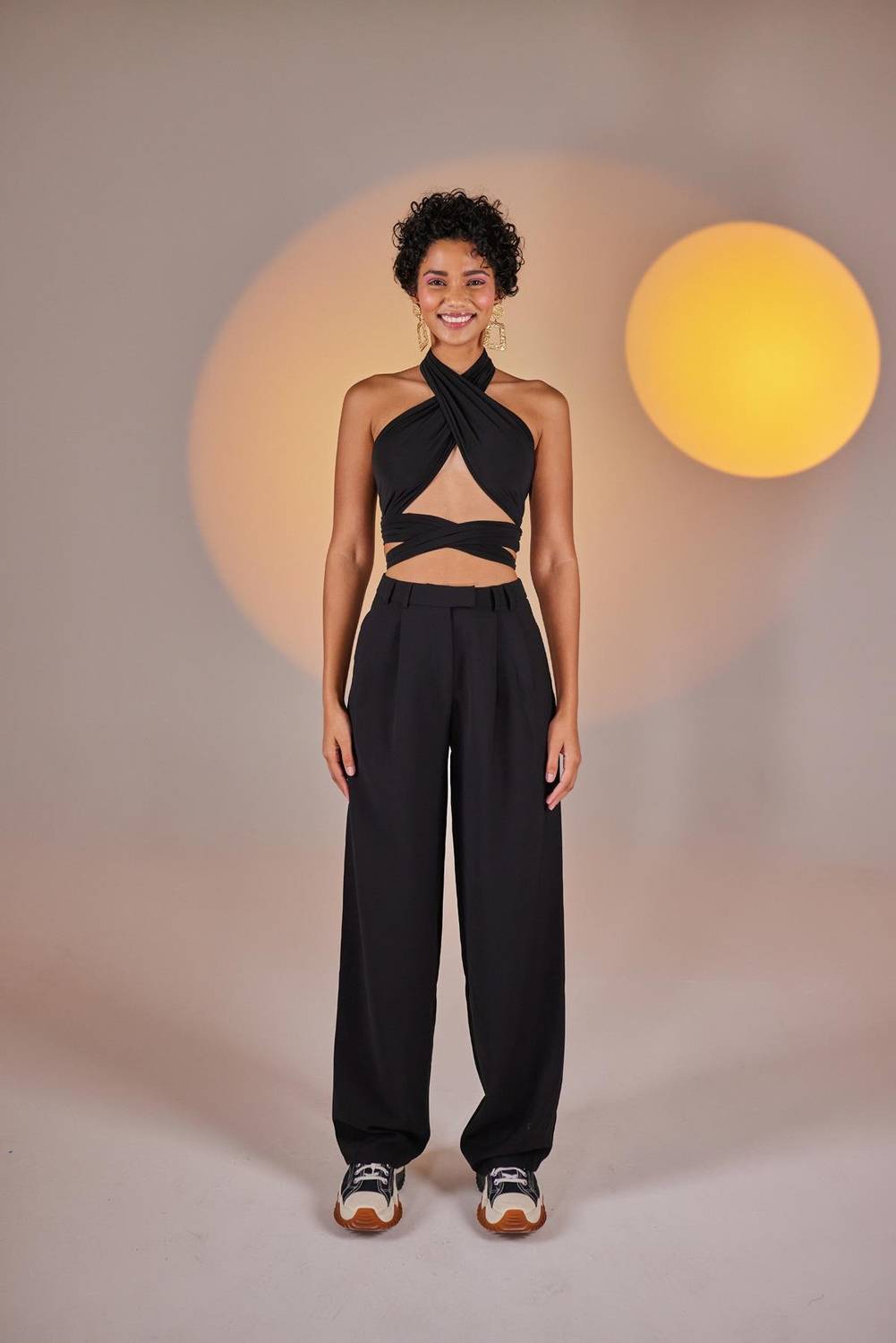 Palasia Pantolon Siyah