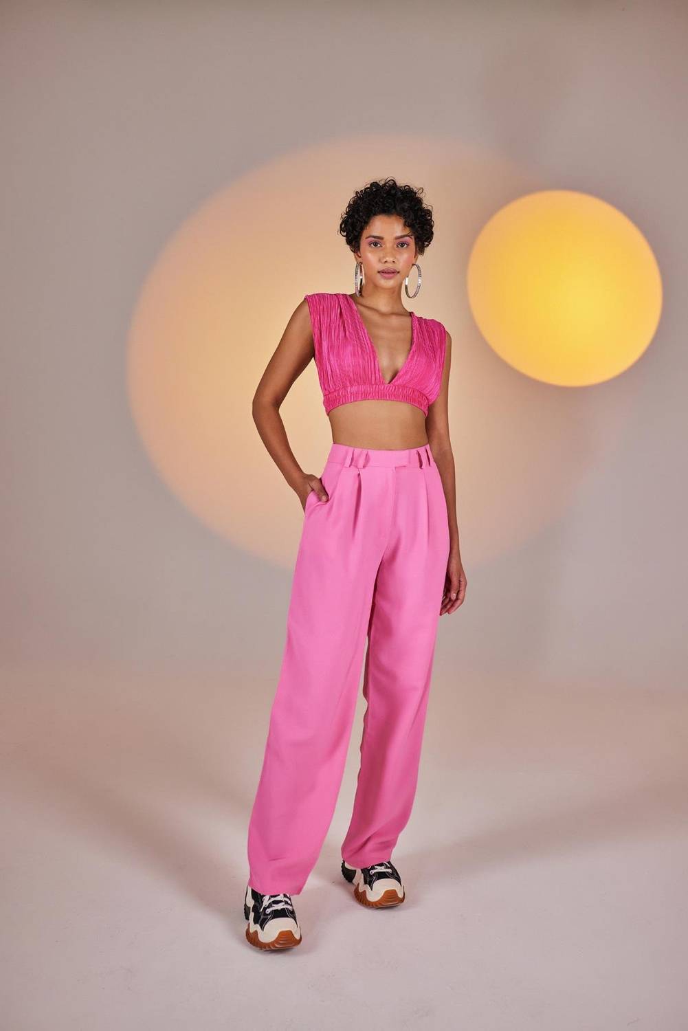 Pieces of Pants Pembe