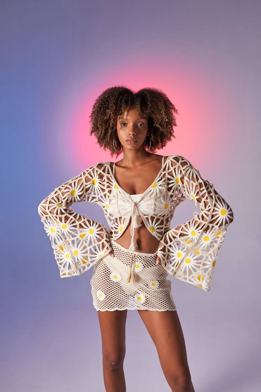 Doll Triko Takım Bej