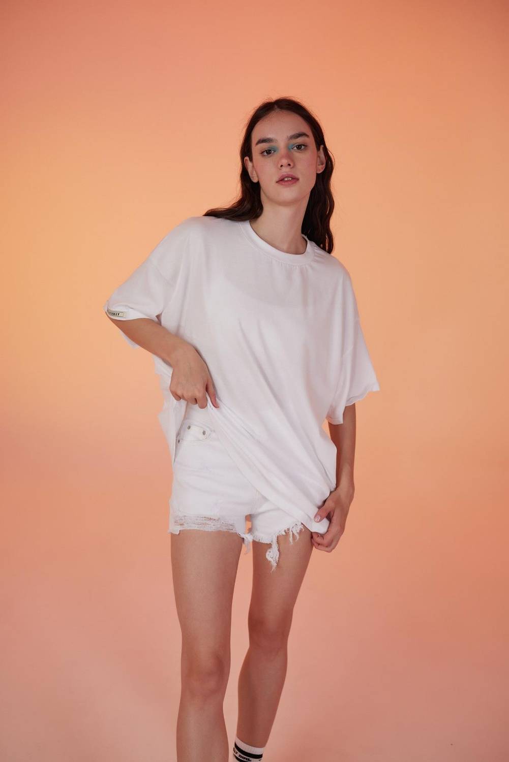 Lure Oversize Tshirt White