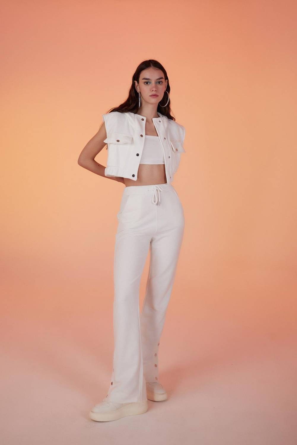 Jura Eşofman Altı Beyaz