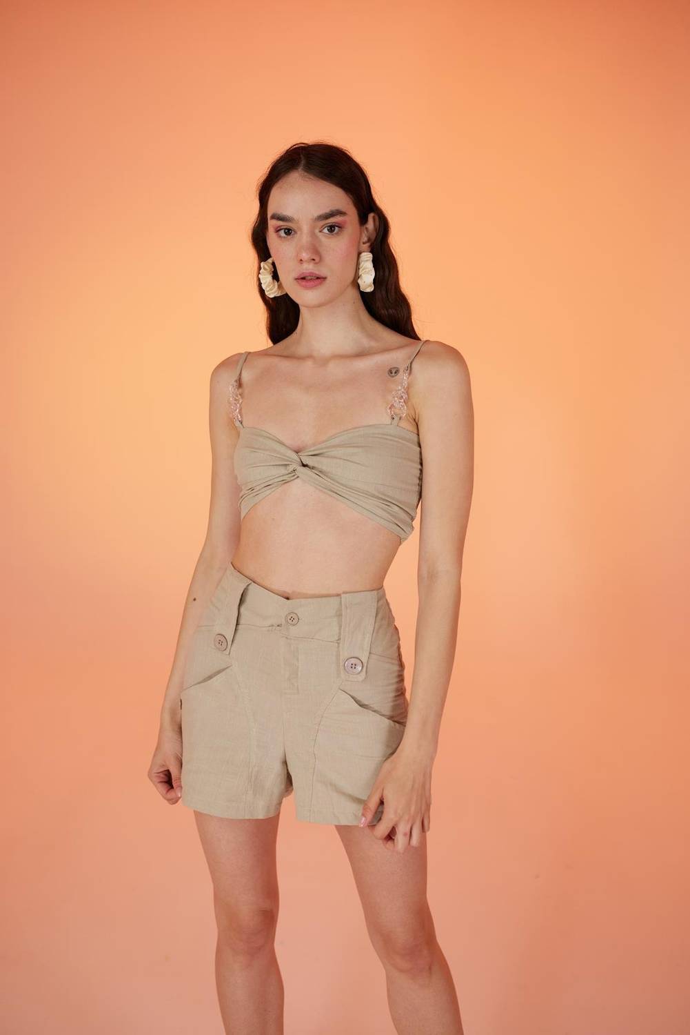 Rise Zincirli Bluz Bej