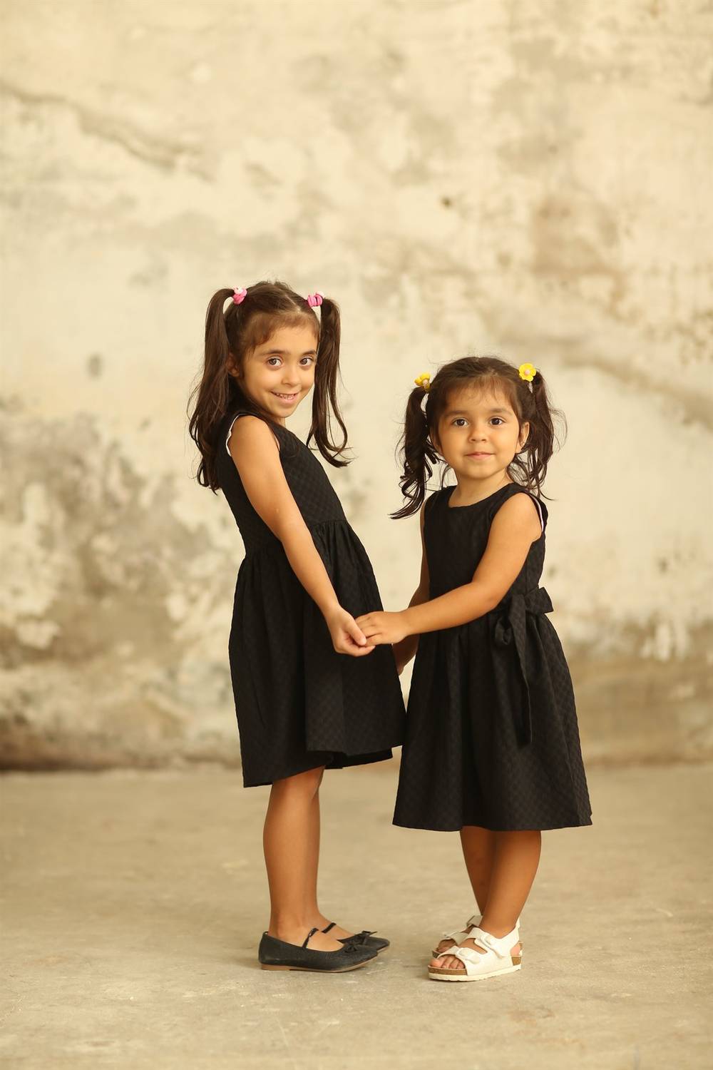 BLACK SLEEVE GIRL KIDS DRESS