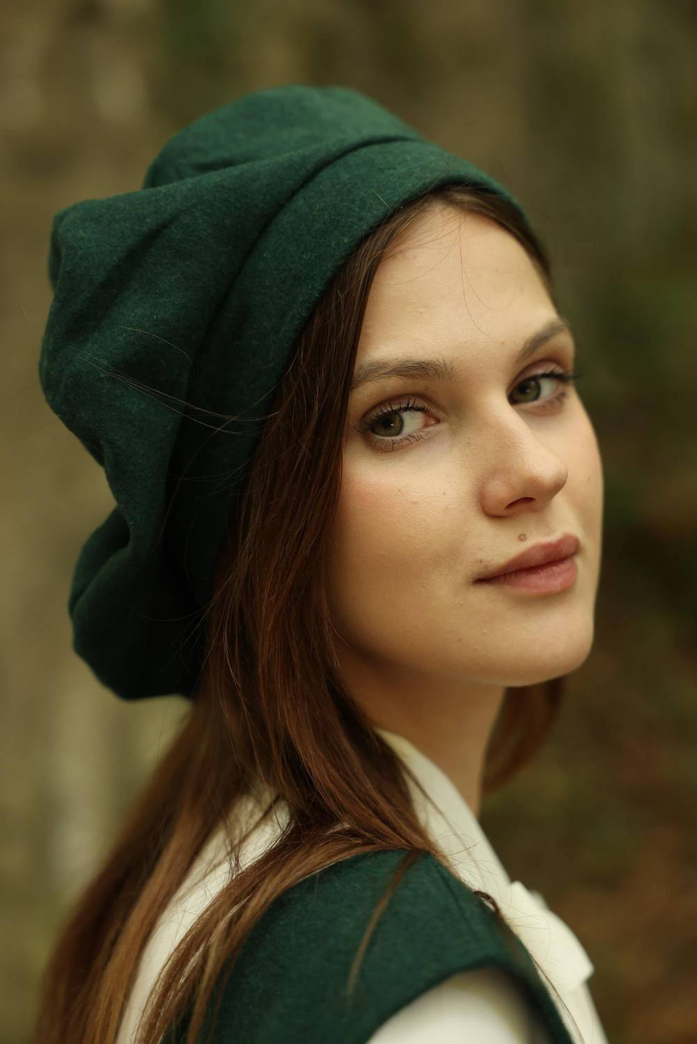 Women's Emerald Green Color Stash Hat