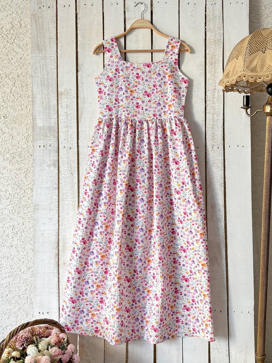 Pembe Çiçekli Gofre Jile