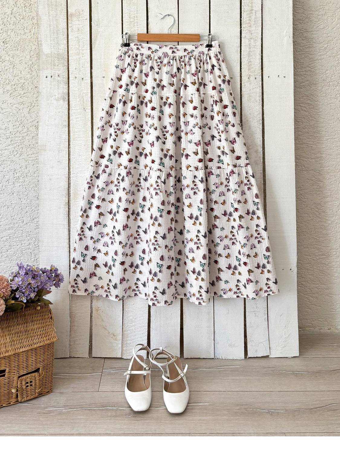 Kelebek Desenli  Gofre Kat Kat Etek