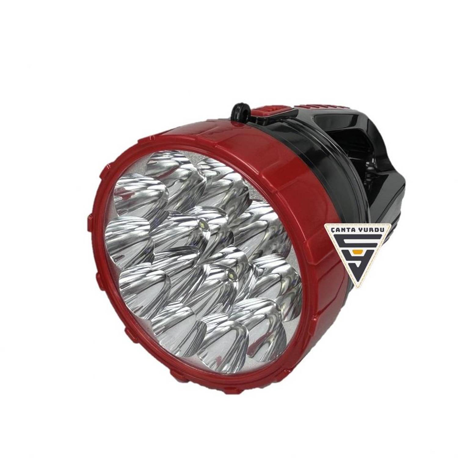 Power 21 Led 3W Camping Hunter Fisherman Rechargeable Flashlight Searchlight