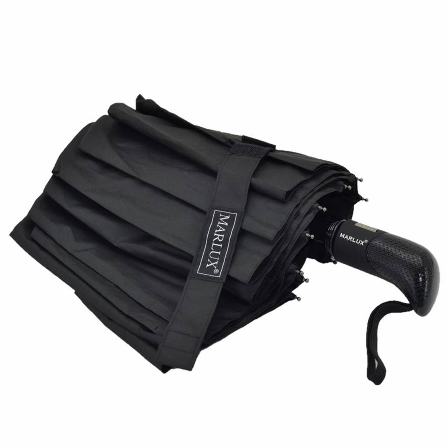 Marlux 1211 Folding Fully Automatic Umbrella Black