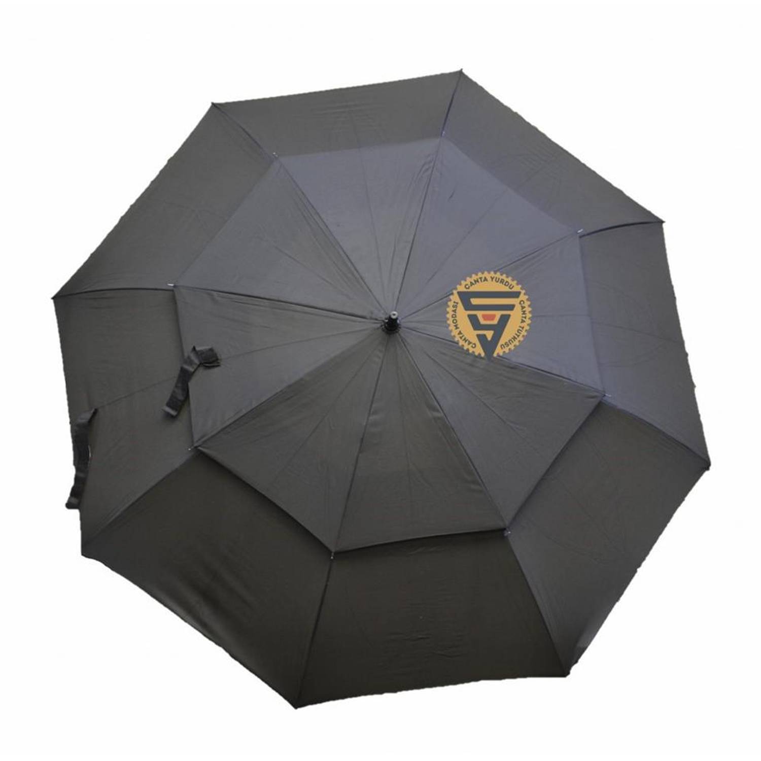 Marlux Double Layer Fiber Valet Umbrella Black