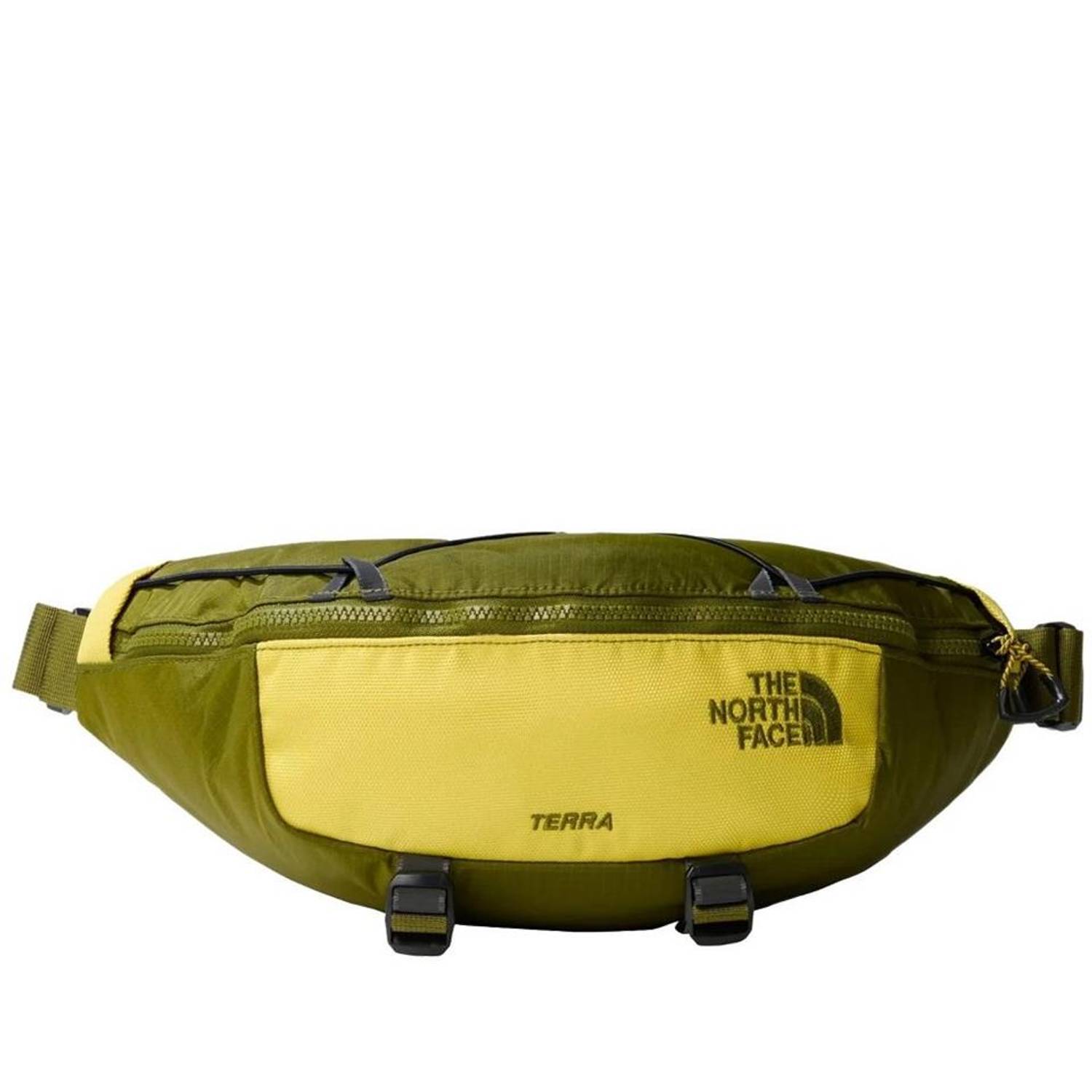 Сумка для охоты The North Face Terra Lumbar 6L зеленая, 210D переработанный нейлон, регулируемый пояс, водоотталкивающая обработка, легкий и функциональный