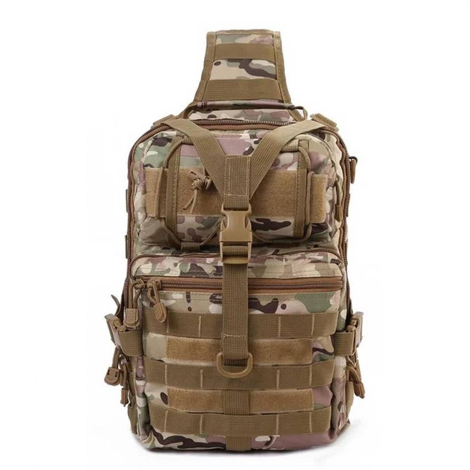 Рюкзак-трансформер Taktikal TK1002 20 ЛТ, камуфляж, водонепроникний, з плечовим ременем, багато відділень, зносостійкий, ідеальний для активного використання