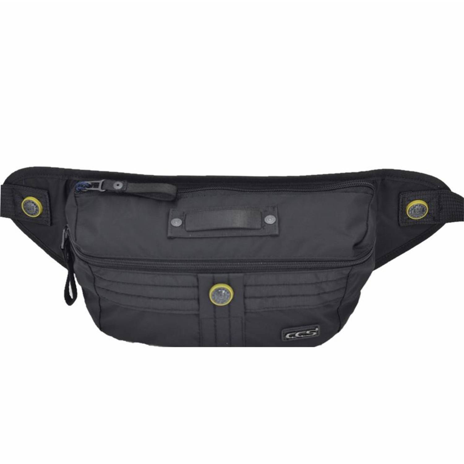 CHASS Freebag حقيبة الخصر اليومية باللون الأسود