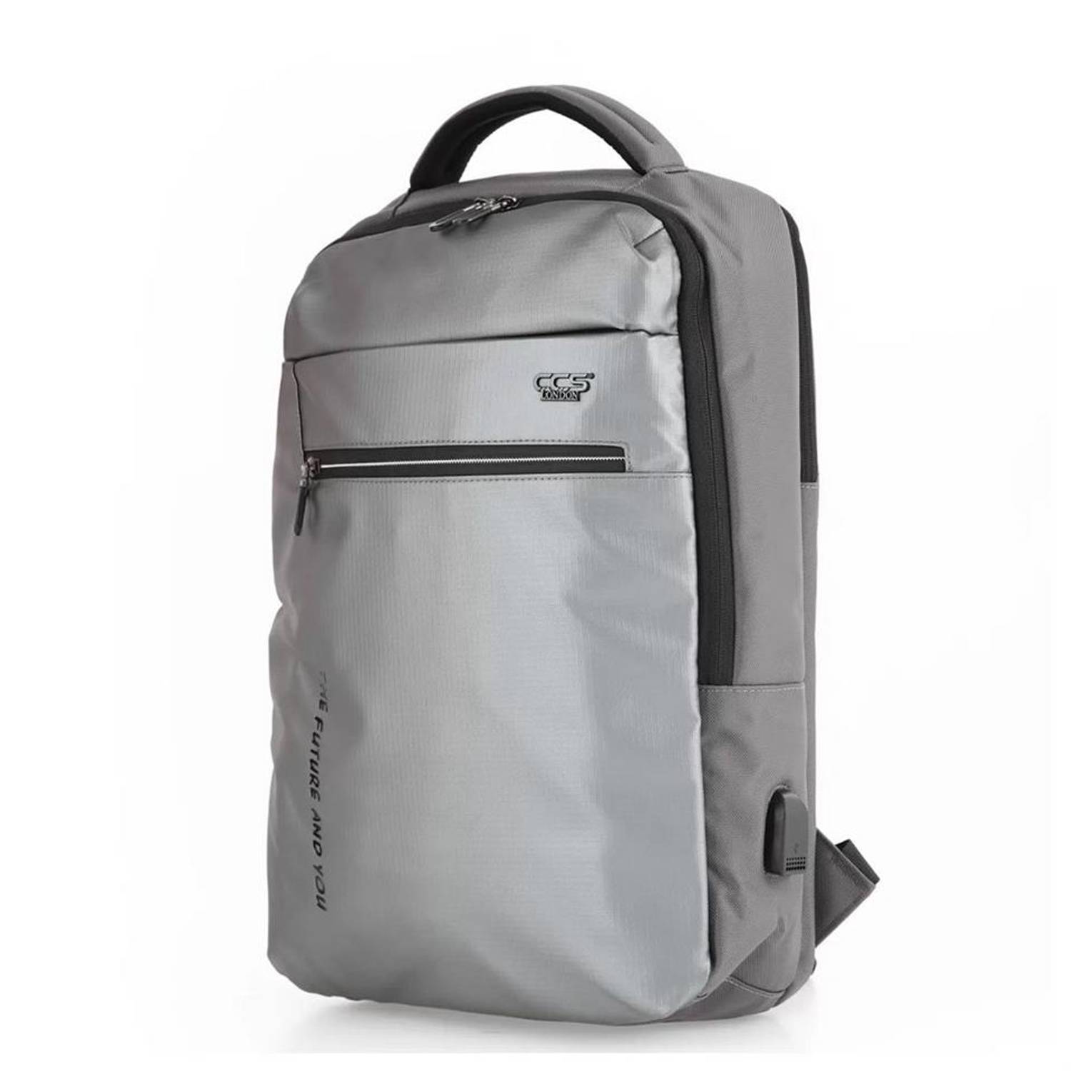 ÇÇS 51395 Kumaş Sırt Çantası Gri