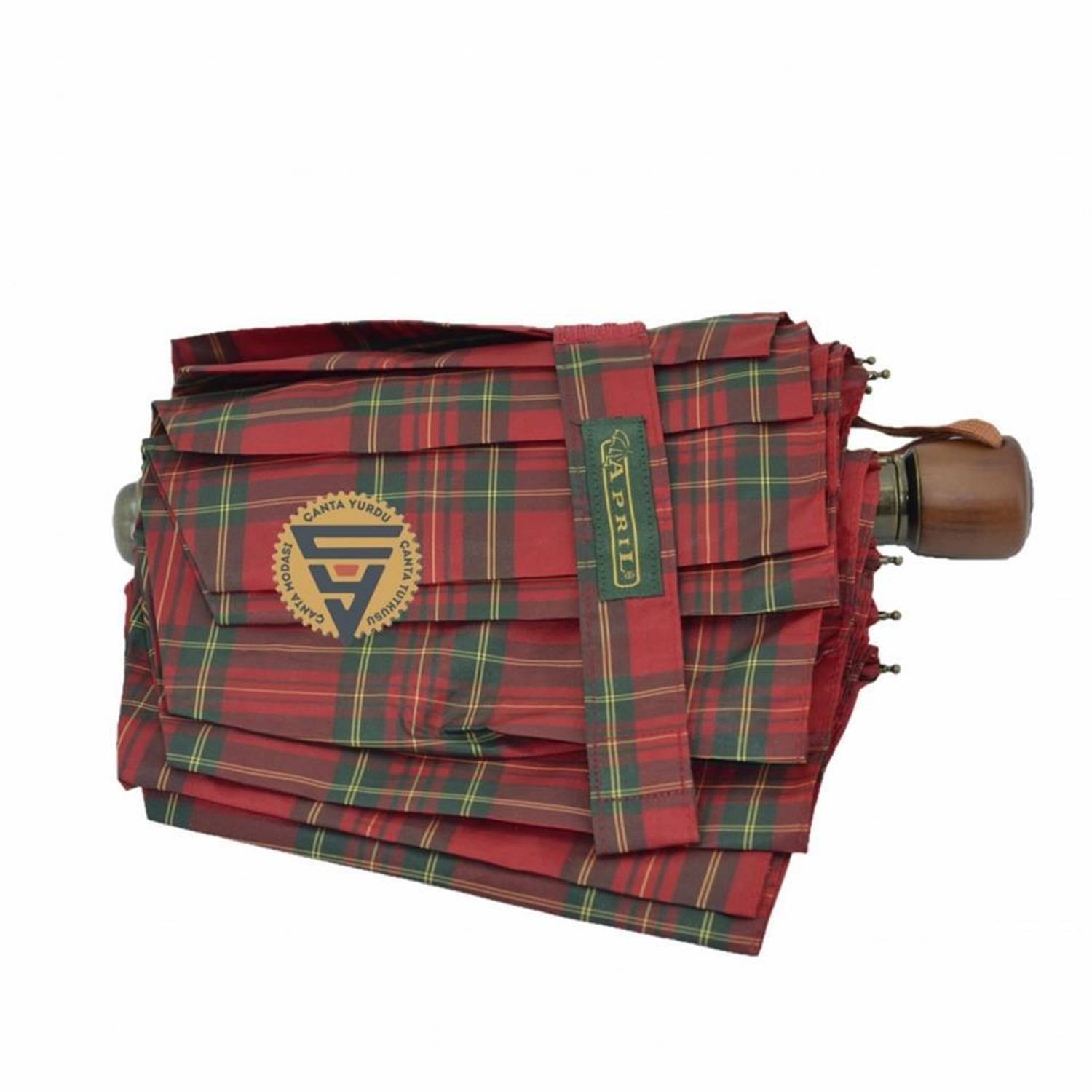 April A238L Automatic Special Plaid B7 Umbrella