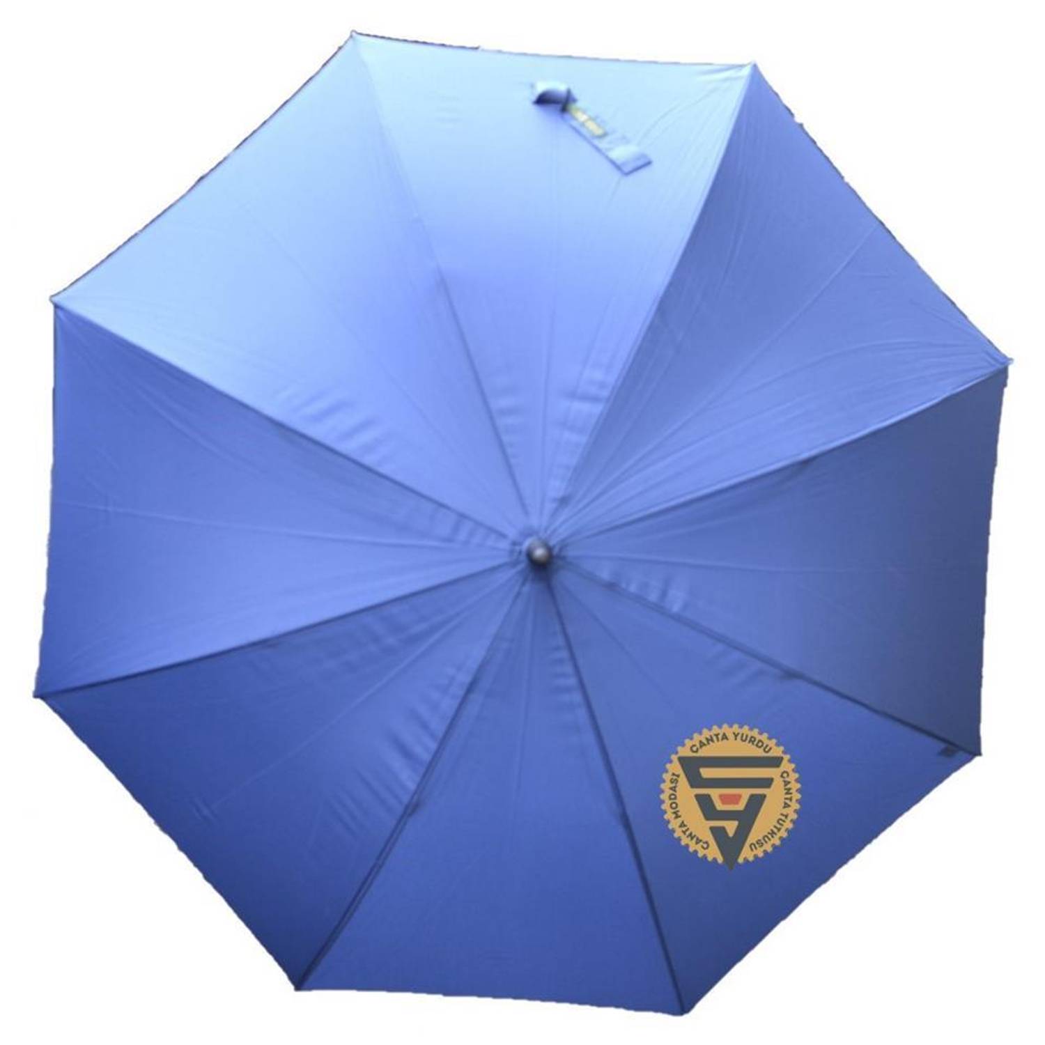April 251-G Fiber Automatic Valet Umbrella 130 Cm Dark Blue