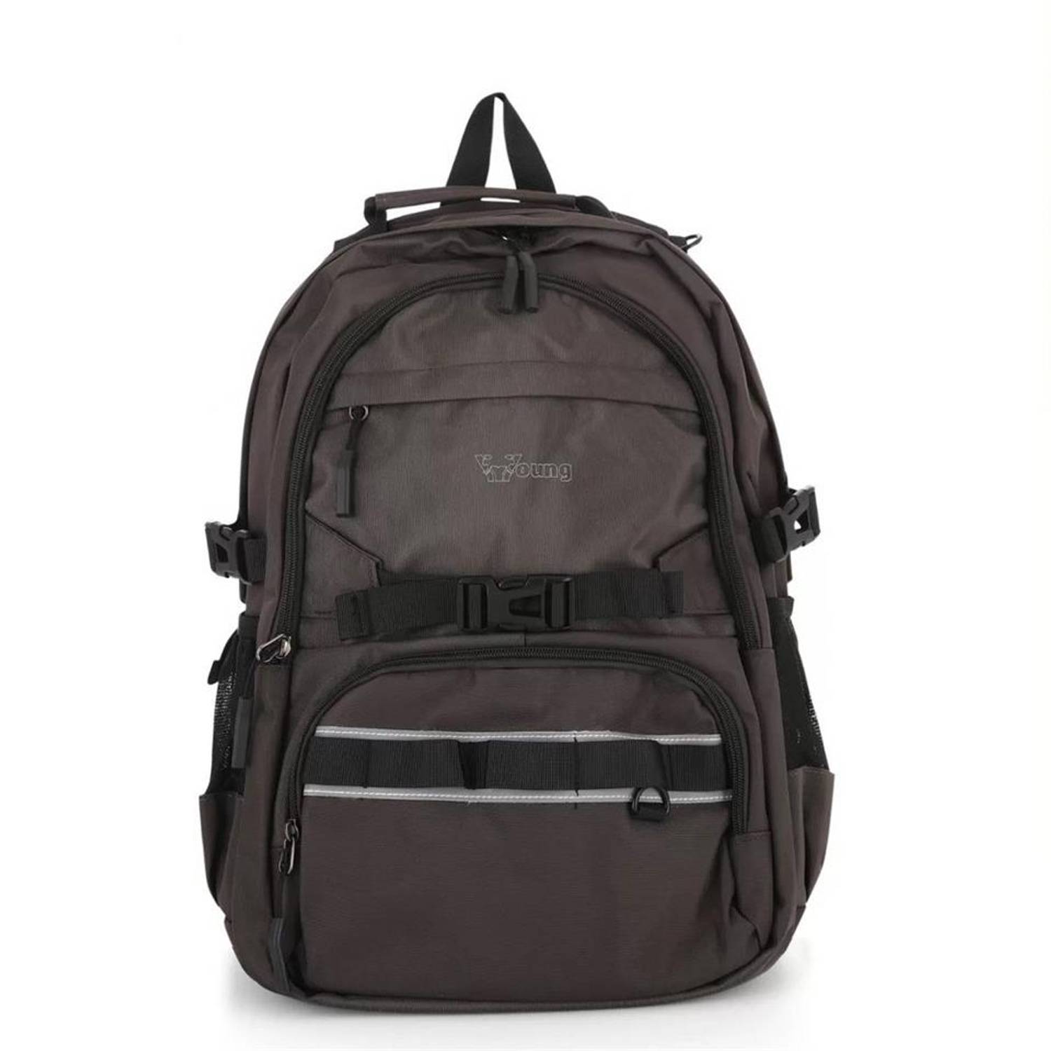 Young 51541 School Backpack Gray